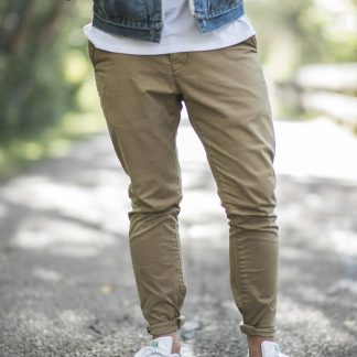 30Cwy1 Men's Straight Fit Chino Pants — Cotton Twill